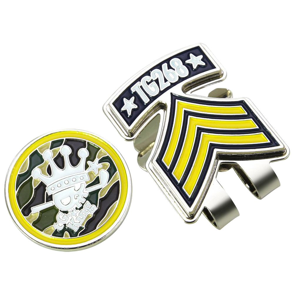 Custom Military Golf Hat Clips