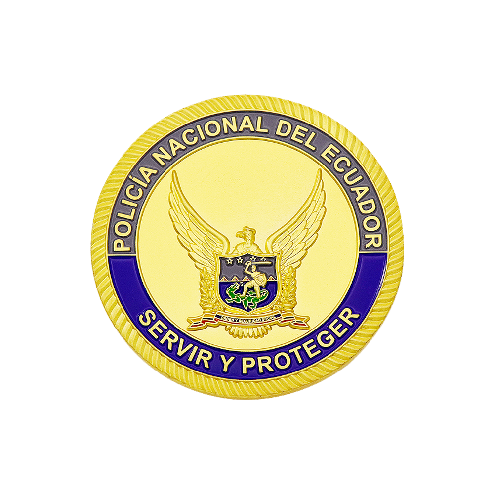 Custom Police Challenge Coins for Law Enforcement