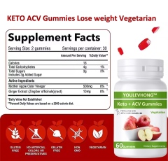 YOULEVHONG Keto Acv Gummies Keto Friendly ACV Gummies With 1g Sugar