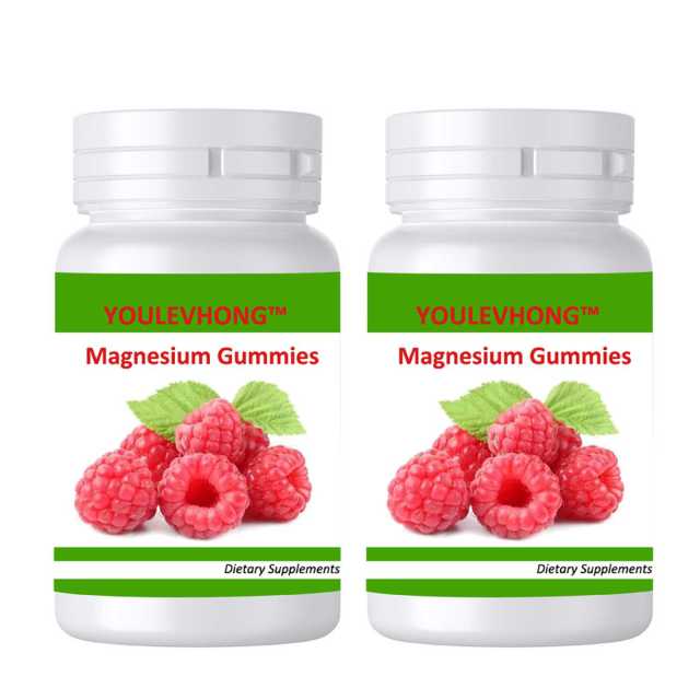 Dairy Free YOULEVHONG Magnesium Gummies Essential Nutrient Support For Muscle And Heart Health