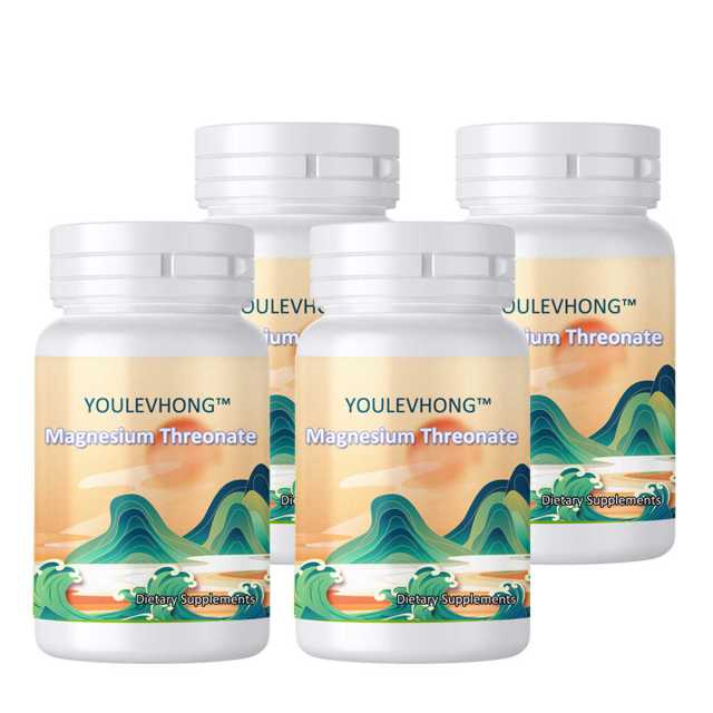 YOULEVHONG Magnesium Threonate Natural Dietary Supplements Soothing For Sleep Muscle Relaxation and Body Skin Nourish
