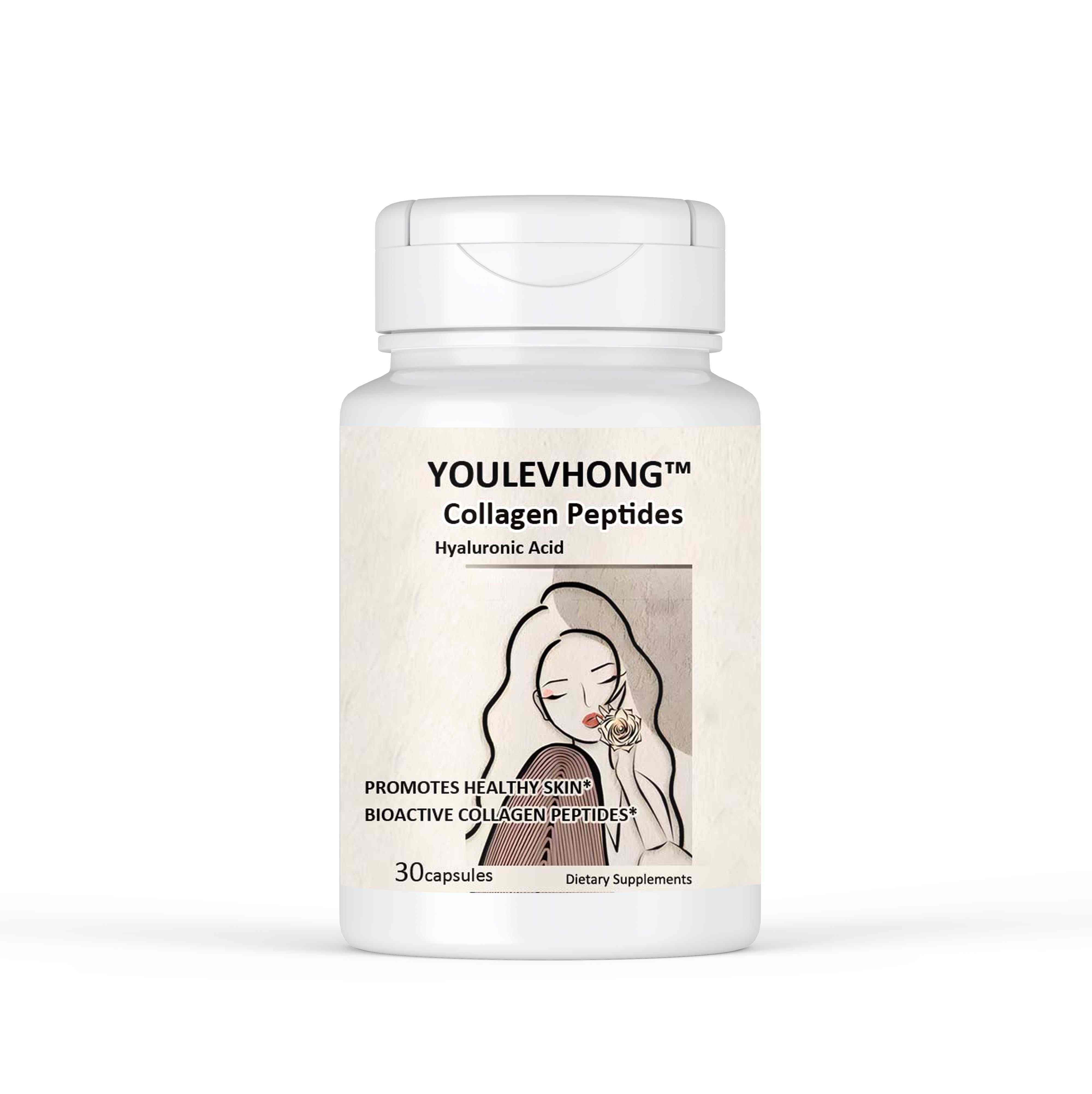 Joints Skin Hair And Nails Pure Hydrolyzed Multi Collagen Peptides Powder Capsules For Cooking Powder