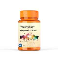 YOULEVHONG Magnesium Citrate Dietary Supplement for Natural Health Beauty Sleep