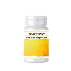 Magnesium Bisglycinate Chelate Complex 120 Capsules Non GMO Gluten Free GMP Certifie Chelated Magnesiumd RELAX NERVES & MUSCLES