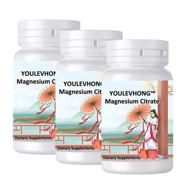 Gluten Free Magnesium Citrate Capsules Bone Health SUPPLEMENTS Promotes Healthy Bones And Teeth Magnesium Capsules