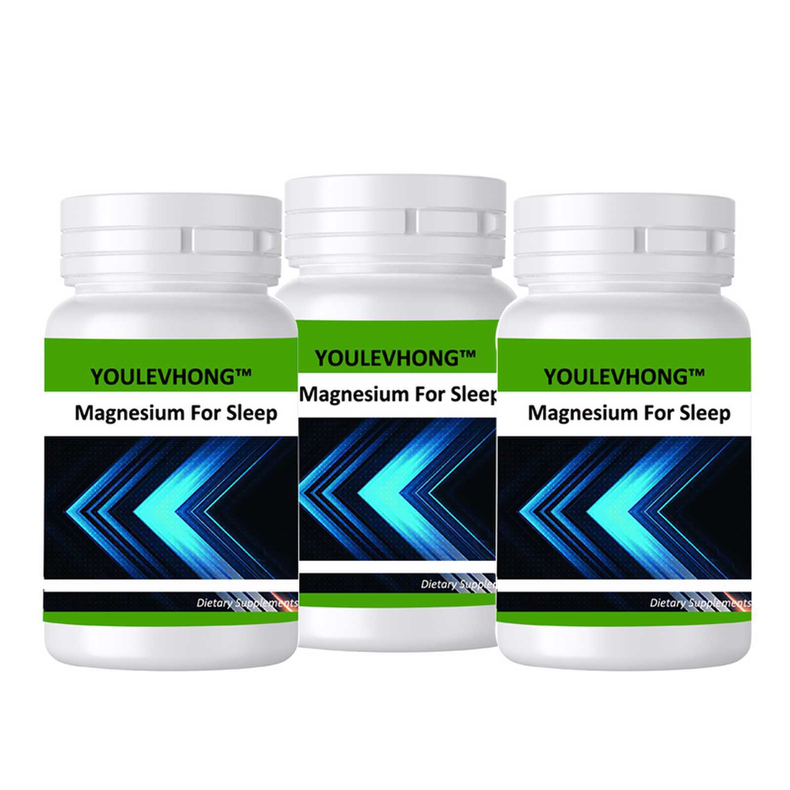 Relaxing Sleep Supplement With GMP Certified Deeping Sleeping Magnesium Citrate Capsules