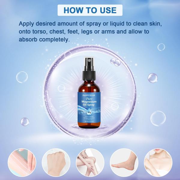YOULEVHONG Magnesium Lotion Magnesium Oil Spray Supports Muscle Recovery And Relaxation
