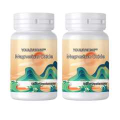 Magnesium Oxide Supplement 100 Capsules Gluten Free USA Manufactured Helps Metabolize Carbohydrates Proteins And Fats
