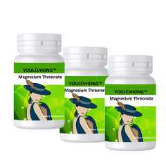 Plant Based Brain Magnesium Threonate Magnesium L-Threonate With Vitamins C & D3 Natural Supplements