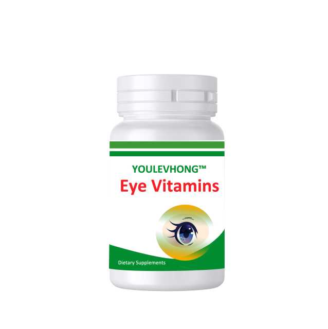 Serving Size 2 Capsules Eye Vitamins Supplement With Lutein Zeaxanthin And Grape Seed Extract For Dry Eyes
