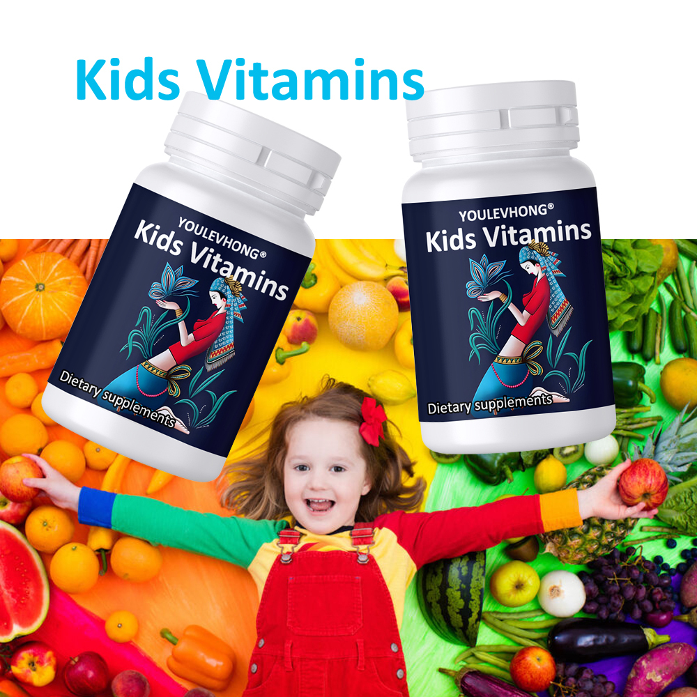 Kids Multi Vitamins Gummies With Vitamin C Vitamin B12 And Zinc Child Vitamin Supplements Customized Nutrition