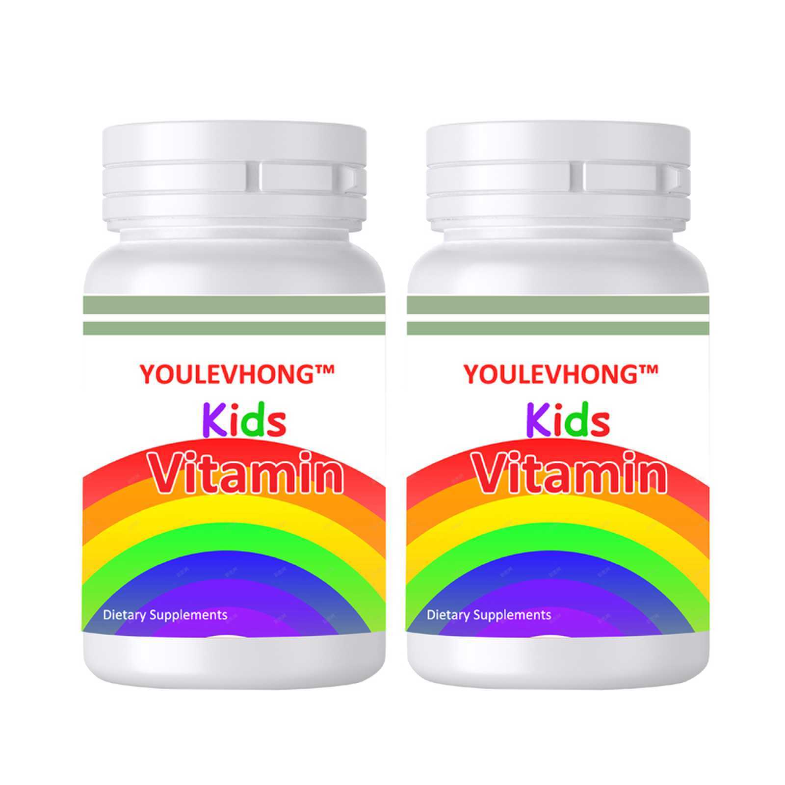 Support Your Child's Active Lifestyle with Kids Vitamins Supplement 60 Mg Vitamin C 6 Mcg Vitamin B12 3 Mg Zinc