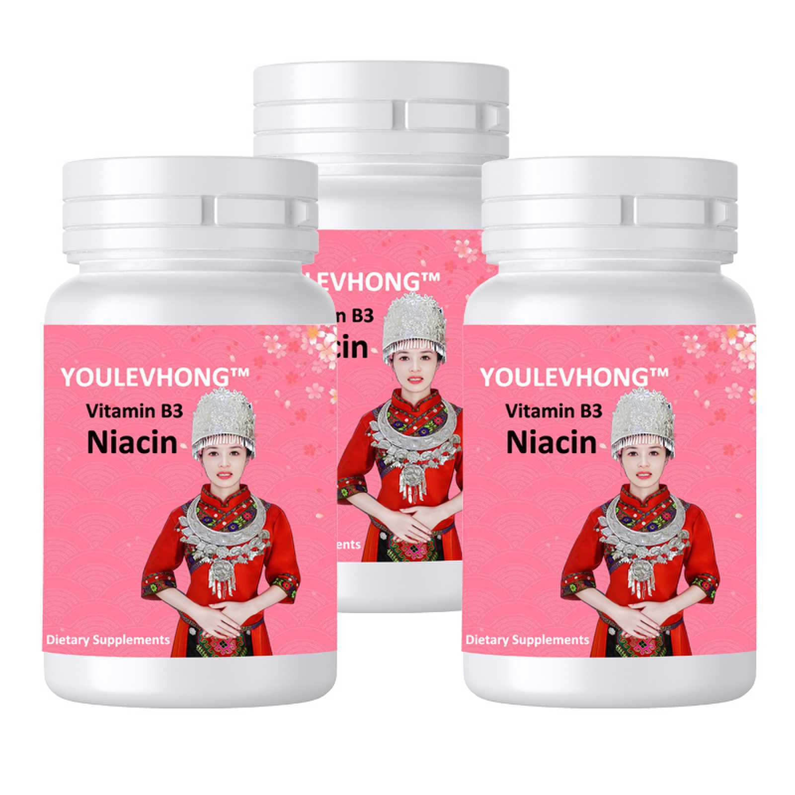 No Artificial Flavors Vitamin B3 Niacin Supplements For Performance Dietary Supplement Natural Health Beauty Products Vitamin Supplements Popuplar Blood Pressure , Brain & Memory , Cholestrol