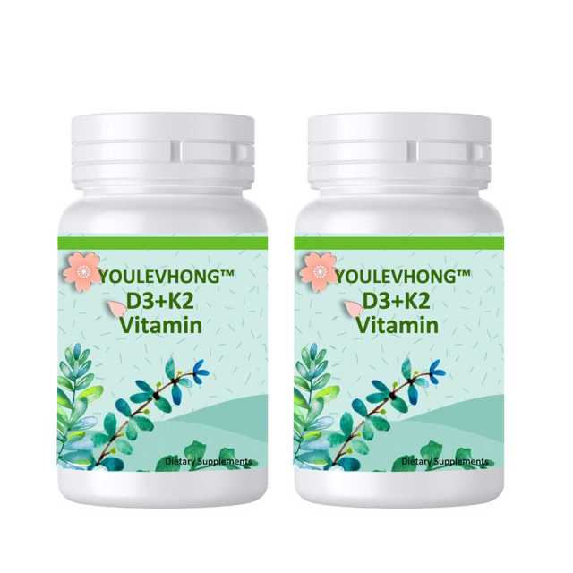 Premium Vitamin D3 / K2 Supplement 125mcg D3 100mcg K2 Supports Bone Teeth,Muscle And Immune Health