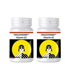 Vitamin K2 100 Mcg Softgels Help Support Bone Health Pure Natural Vitamin Supplements Nsf Certification Customized