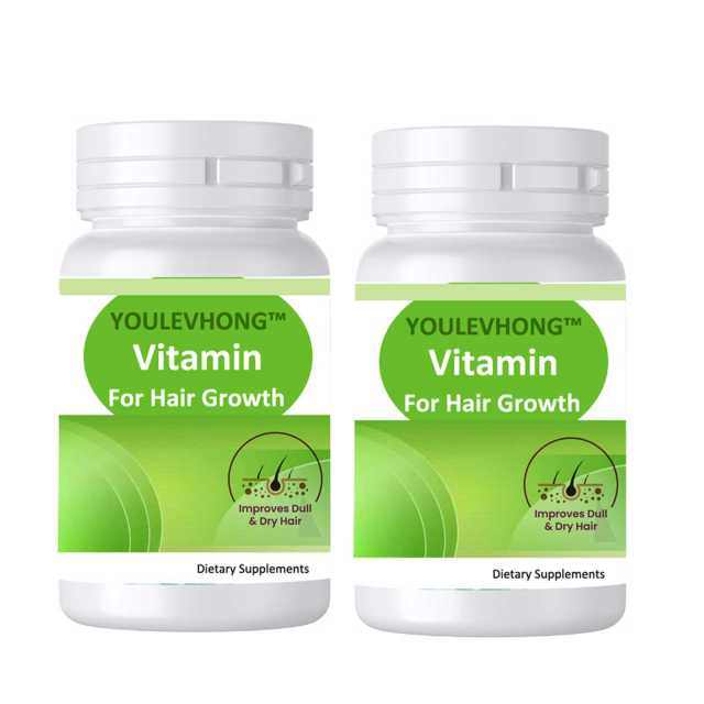 Hair Growth Vitamin Capsule For Men And Women - Strengthens Hair Nutrition Customized Hair Supplements