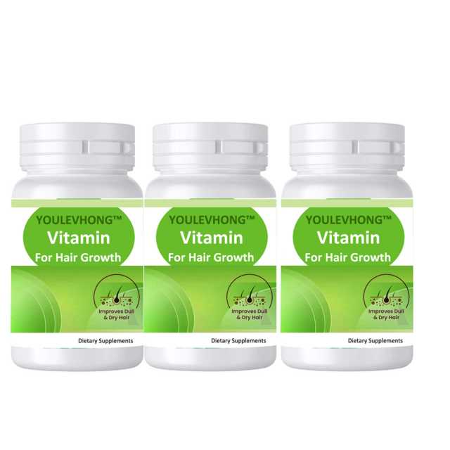 Hair Growth Vitamin Capsule For Men And Women - Strengthens Hair Nutrition Customized Hair Supplements