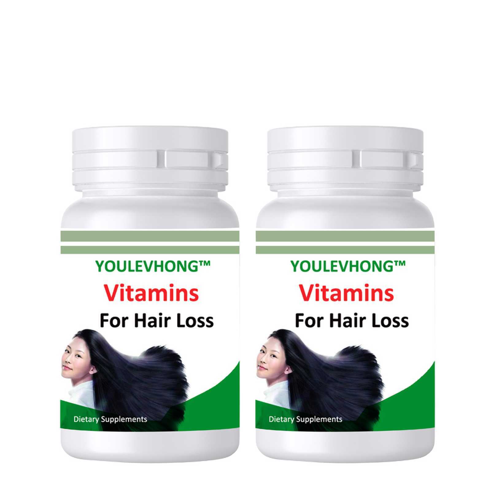 Vitamins For Hair Loss Vitamins Biotin & Collagen Hair Growth Supplement Hair, Skin YOULEVHONG