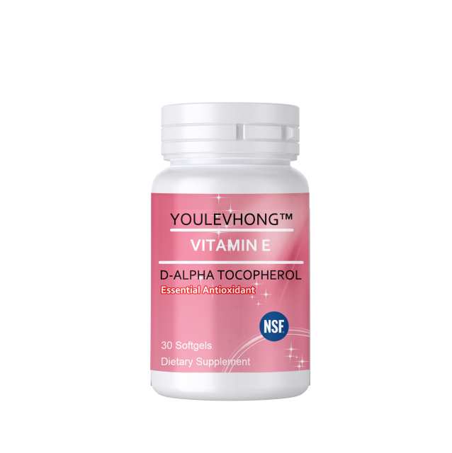 Vitamin E Soft Gel Capsules Clear Brownish Red Viscous Vitamin E Softgels With Antioxidant Properties