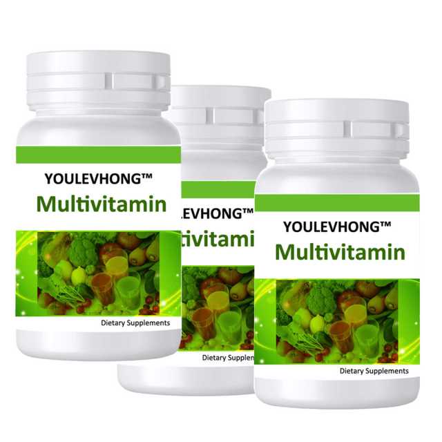 Multivitamin Complex Supplement Enriched Nutrition Essentials In Capsule Form Dietary Supplement Natural Health Beauty Biotin Keeps Your Hair, Skin