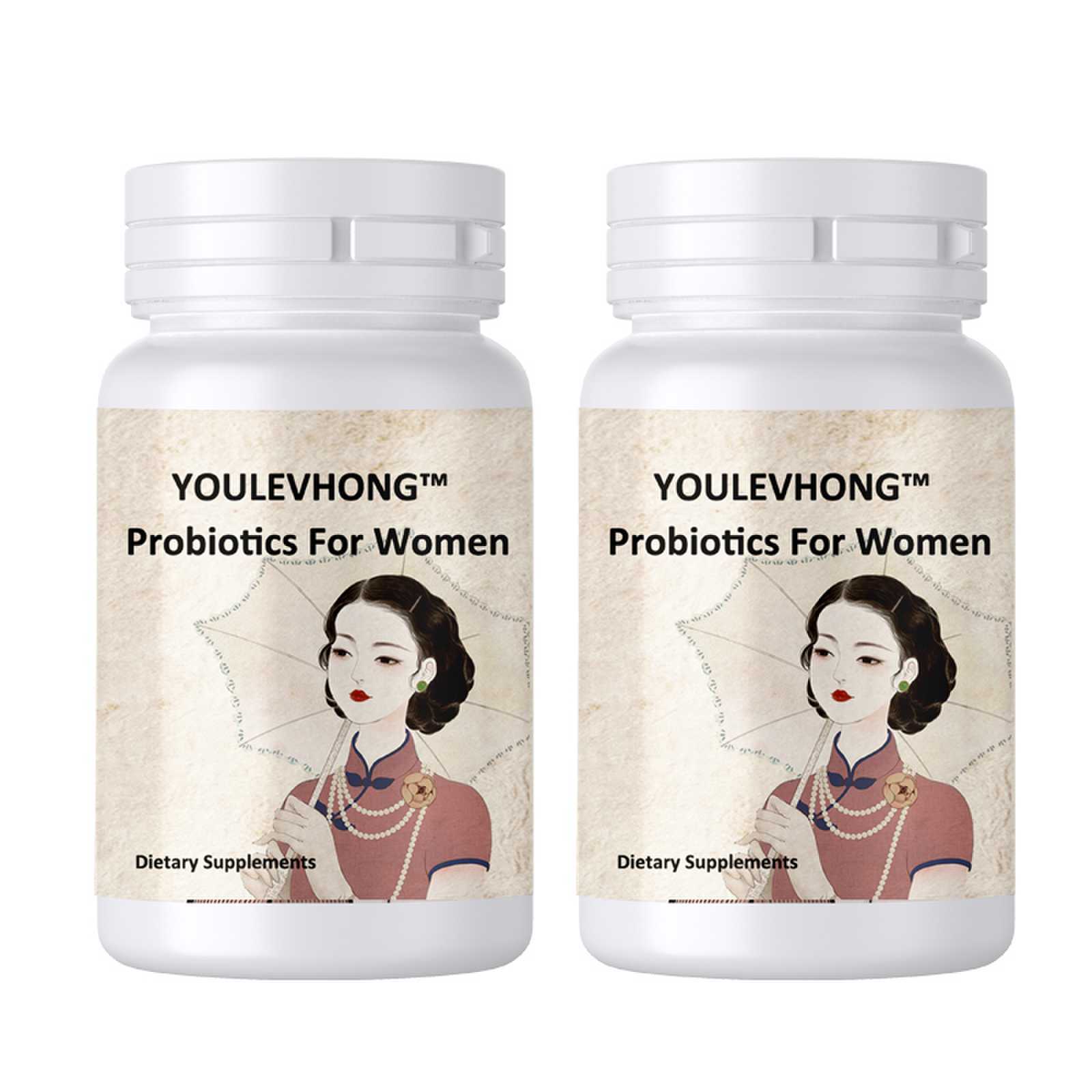 Womens Probiotic Supplement For Women Optimal Digestive Health Helps Restore Healthy Vaginal Flora, Vegan Women'S Probiotic Capsules Inositol