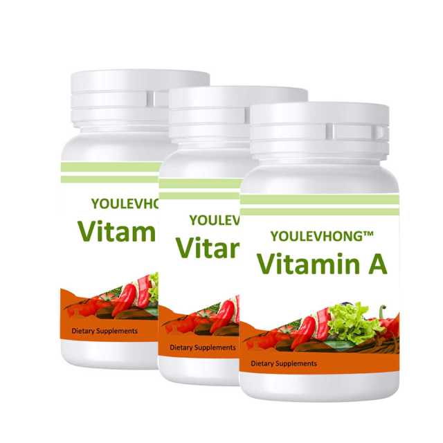 Vitamin A Supplement For Acne / Boosting Reproductive Health Serving Size 1 Softgel 10 Dosage Non-Gmo NSF Certification