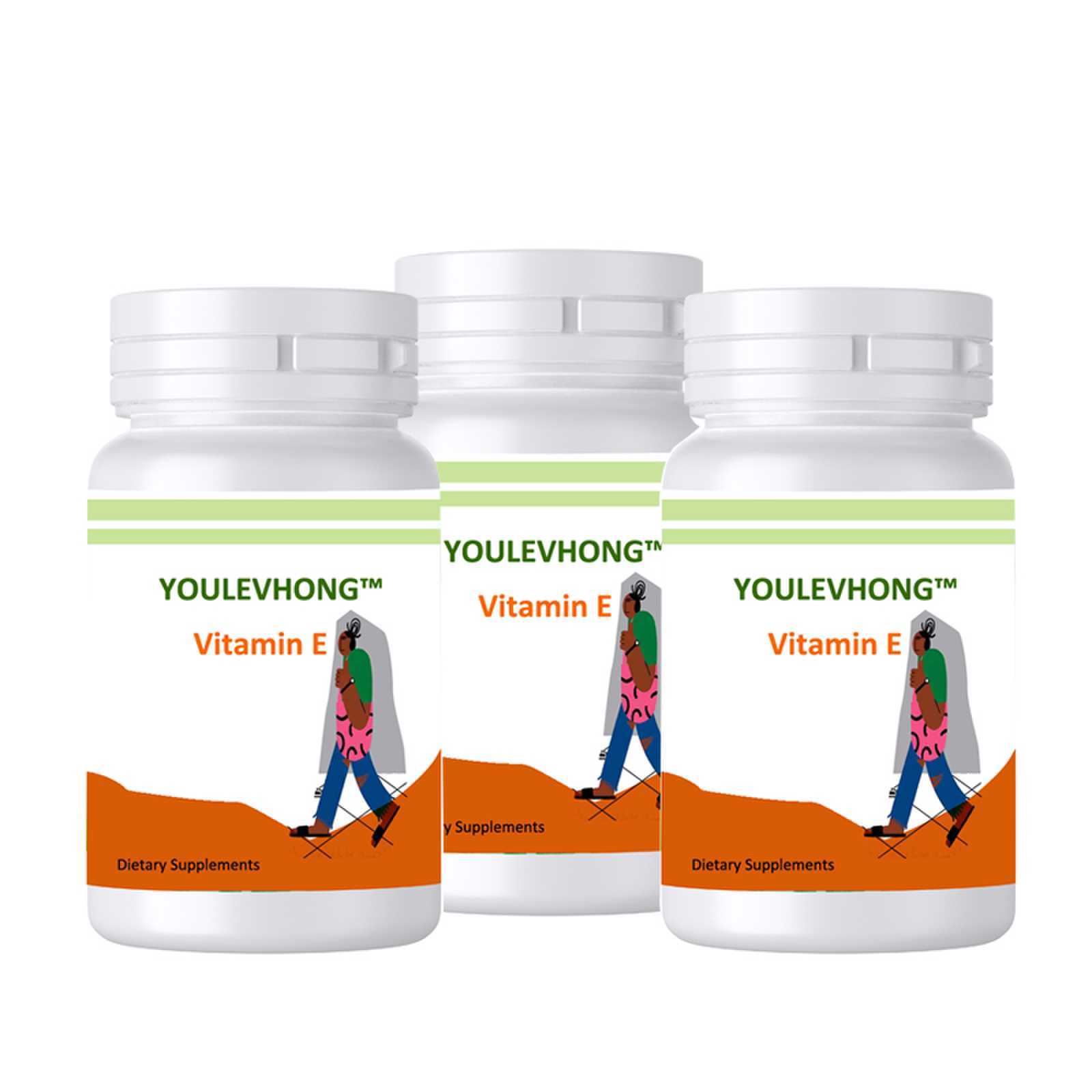 Vitamin E Soft Gel Capsules Clear Brownish Red Viscous Vitamin E Softgels With Antioxidant Properties