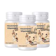100 Mcg Vitamin K1 Softgels For Bone Health Supports Healthy Blood Clotting YOULEVHONG Dietary Supplement