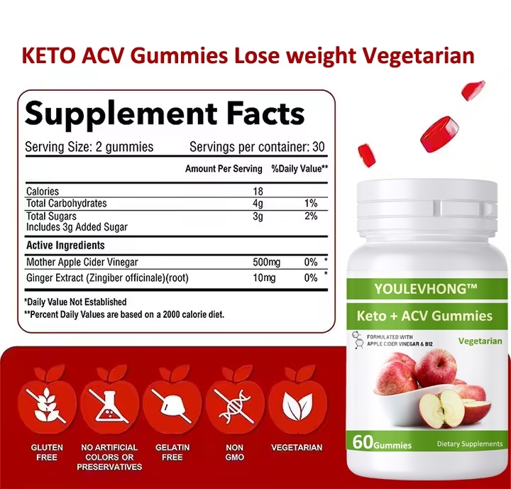 Keto Acv Gummies Keto Friendly 4g Net Carbs ACV Gummies For Health Conscious Buyers Control Weight Burn Fat FRUTA PLANTA
