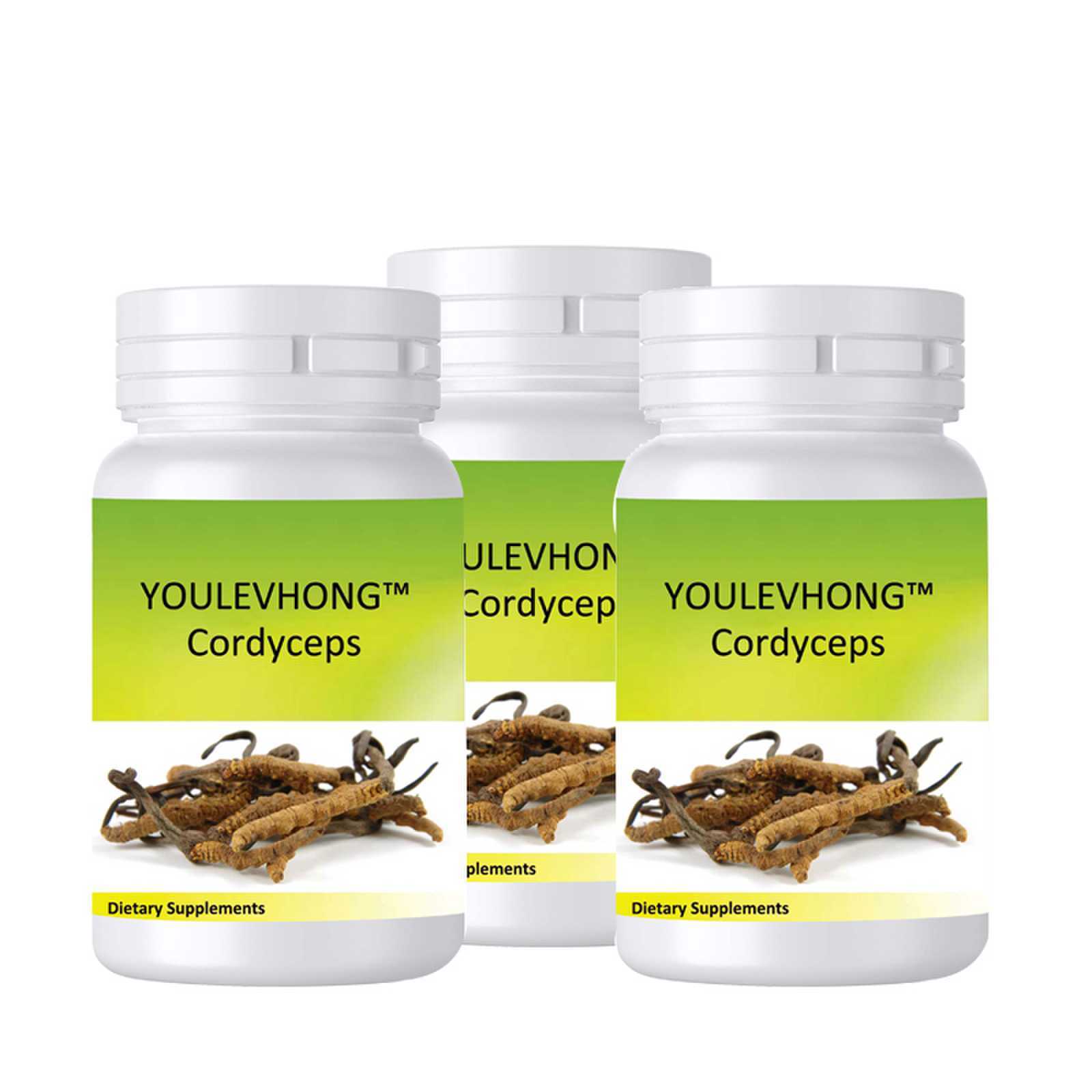 Cordyceps Supplements Healthy Immune Support Promote Normal Vascular Function YOULEVHONG Healthy Immune Capsules Herbal Natural Health