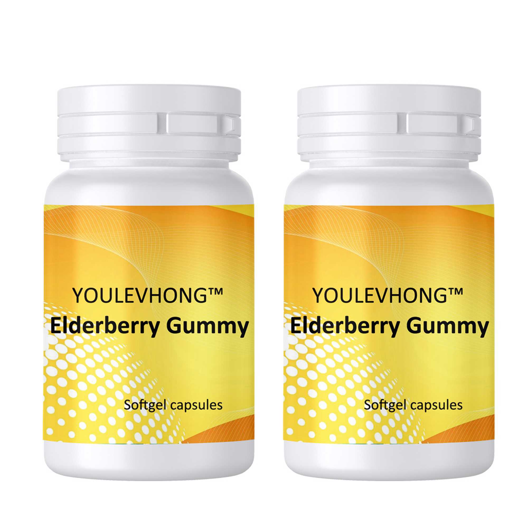Elderberry Gummy Elderberry Gummy Supplement Daily Immune Support With 2 Gummies Serving Vitamin C And Vitamin D Zinc