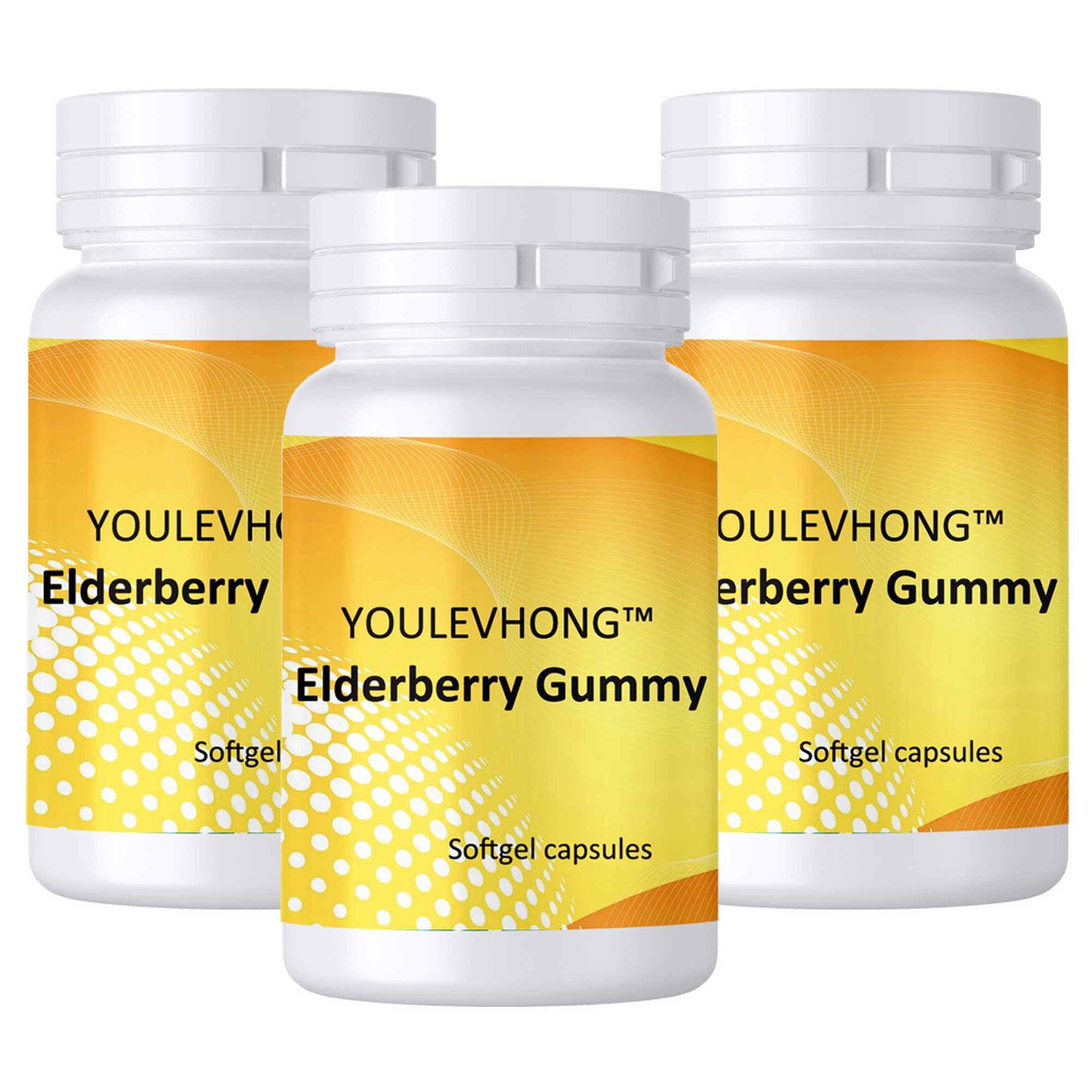 Elderberry Gummy Elderberry Gummy Supplement Daily Immune Support With 2 Gummies Serving Vitamin C And Vitamin D Zinc