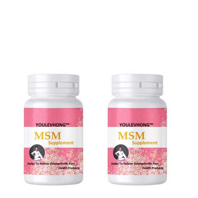 YOULEVHONG® MSM Odorless MSM Supplement 30 Servings Easy Soluble In Water Non GMO