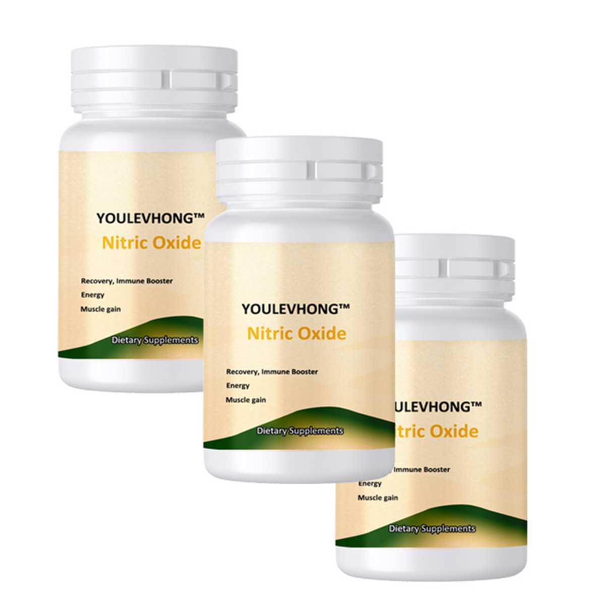 Vegan Sugar Free YOULEVHONG Nitric Oxide Booster | Nitric Oxide Supplements for Men | Pre-Workout with L-Arginine | Maximum Blood Flow & Vascularity | Increase Muscle Pumps, Energy & Endurance