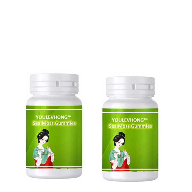 Sea Moss Gummies With Iron Zinc And Vitamin D For Optimal Wellness Dietary Supplements