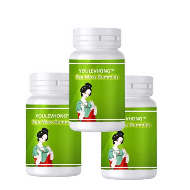 Delicious Sea Moss Gummies Loaded With 60mg Vitamin C Just 10 Calories Per Serving Skin Health, Energy Boost, Anti-Inflammatory