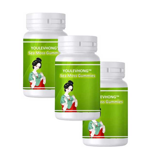 Sea Moss Gummies With Iron Zinc And Vitamin D For Optimal Wellness Dietary Supplements