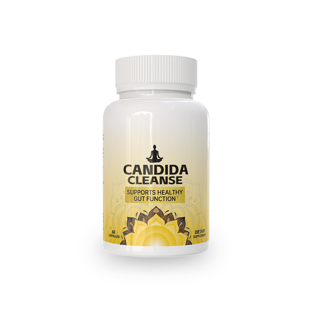 Candida Cleanse capsules seed oil  Advanced Intestinal Overgrowth Detox Promotes Digestive Health & Regularity for Women and Men 180 capsules