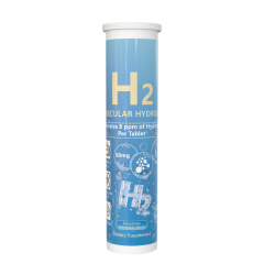 MOLECULAR HYDROGEN H2   120  Tablets Healthy Aging & Longevity Focus & Brain Health