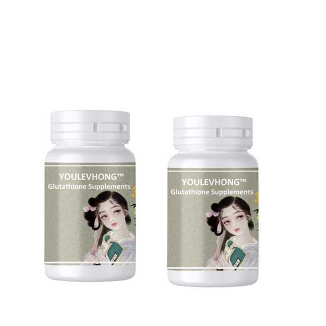 Glutathione gummies 60 Serivice Whitening Pills Natural Health White Skin  Powerful Antioxidant Anti Aging