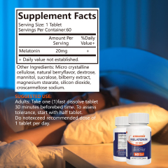 Melatonin Natural Sleep Gummies Supplements With Melatonin , 60 Vegan Natural Berry Flavor Best Sleeping Gummies For Adults Sleep Well