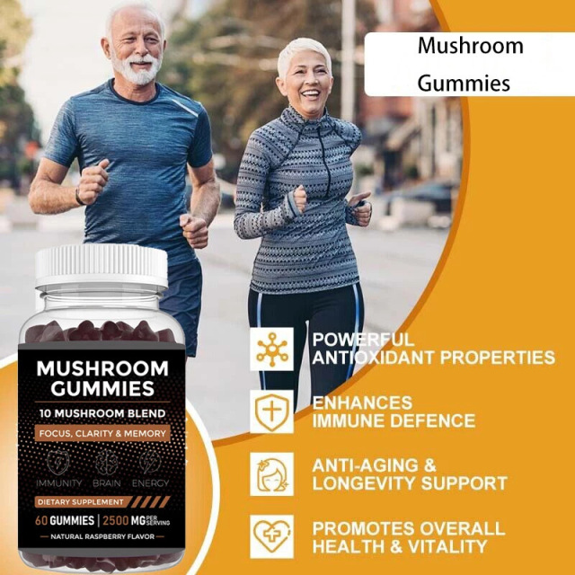 Mushroom Coffee organic MUSHROOM BLEND 2000MG SUPPORTS HEALTHY BRAIN FUNCTION