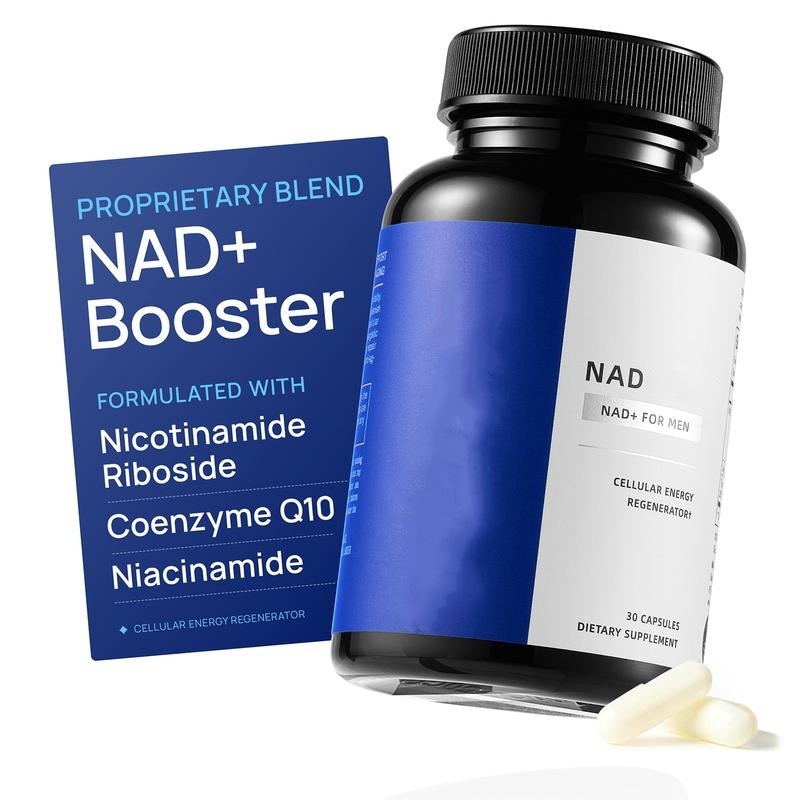 NAD+ Supplement, Nicotinamide Riboside with Resveratrol - Advanced NAD Supplement with TMG and Urolithin A, for Women and Men 60 Service