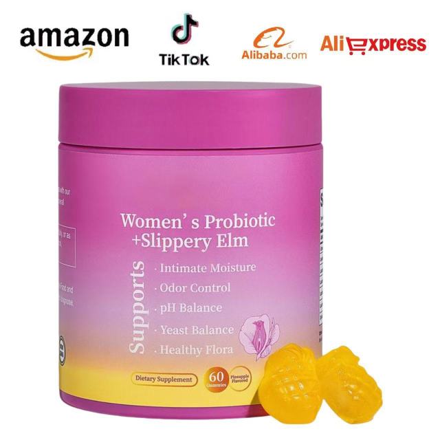 Women's Probiotic Gummie Health Your Vaginal And Digestive Health  Probiotic Natural Premium Strains for PH Balance, Digestive Health, Vaginal & Immune Support,  Women's Probiotic Gummy for Feminine Health - 60 Gummies