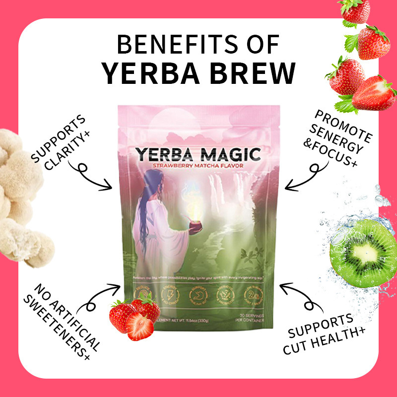 Yerba Mate Instant Tea  Yerba Magic Herbal Health Natural natural Slim