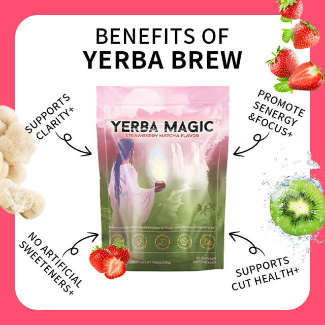 Yerba Mate Instant Tea  Yerba Magic Herbal Health Natural natural Slim
