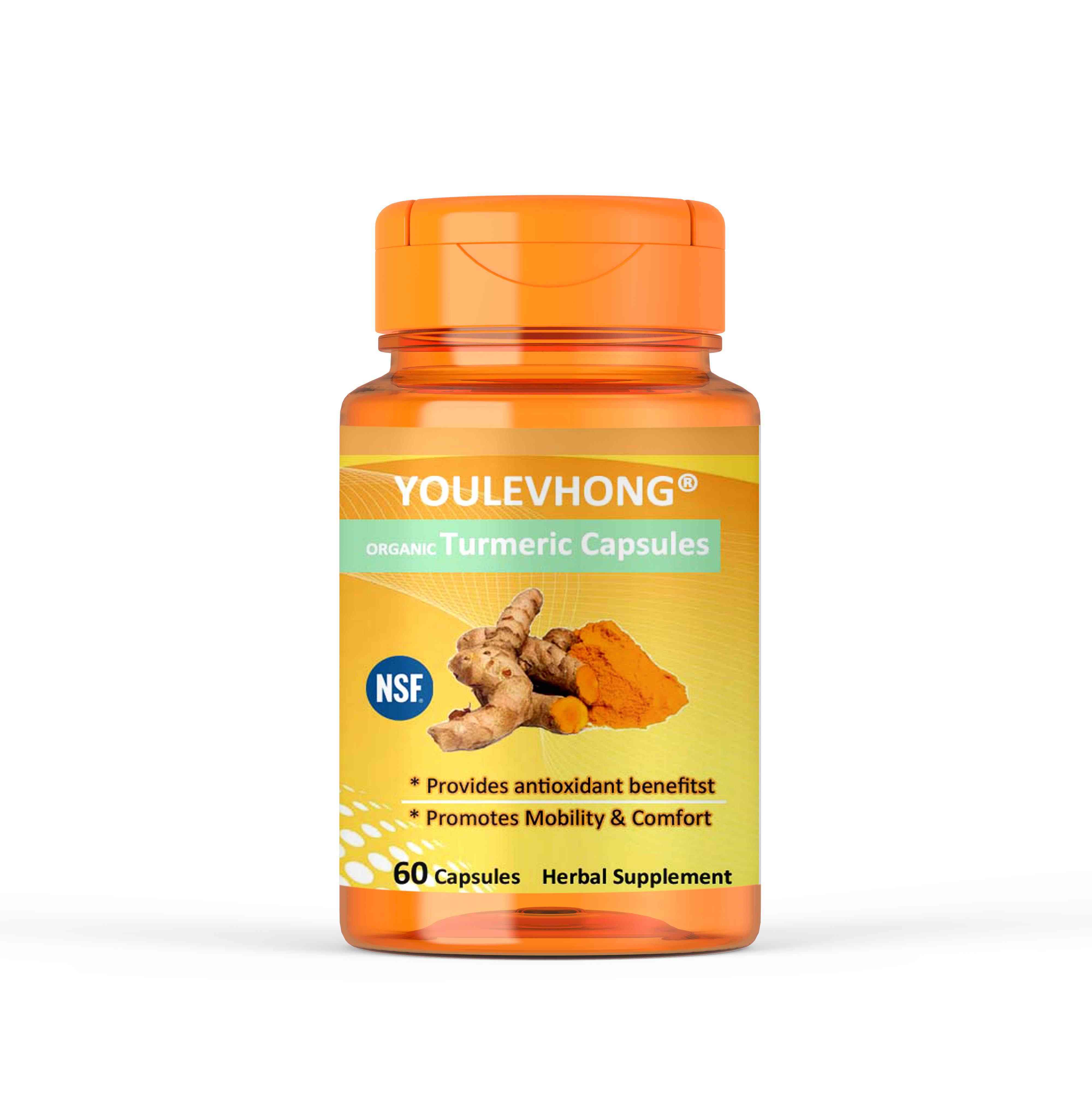 Turmeric  Ginger Gummies | 70 Count | Peach Flavor | Vegan, Non-GMO, & Gluten Free Supplement  Antioxidant support Pain Relief  Popular Turmeric  YOULEVHONG Supplement