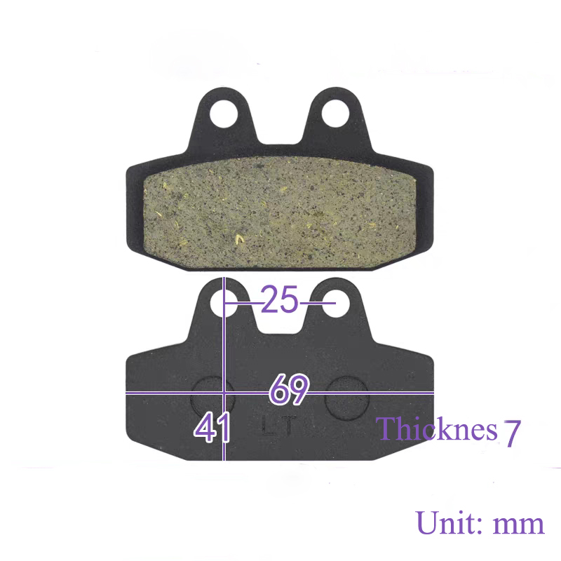 Electric Scooter Disc Brake Pads Electric Motorcycle Pedals Front And Rear Brake Pads Electric Vehicle  Brake Blocks