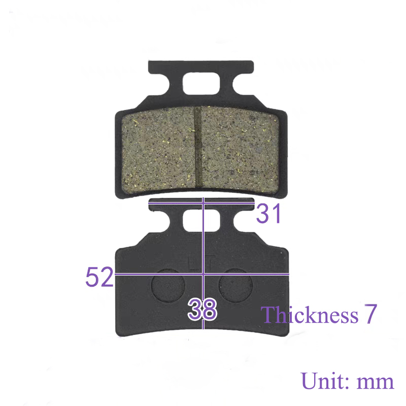Electric Scooter Disc Brake Pads Electric Motorcycle Pedals Front And Rear Brake Pads Electric Vehicle  Brake Blocks