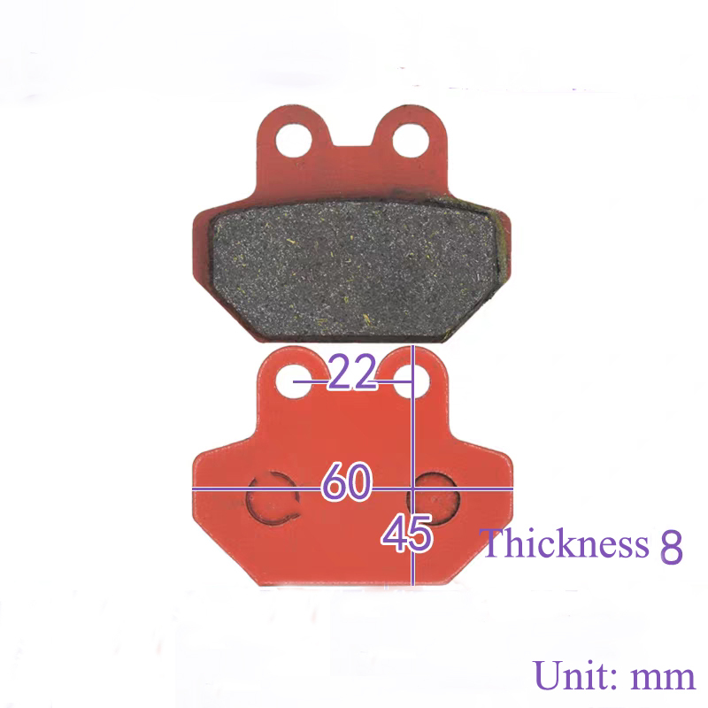 Electric Scooter Disc Brake Pads Electric Motorcycle Pedals Front And Rear Brake Pads Electric Vehicle  Brake Blocks